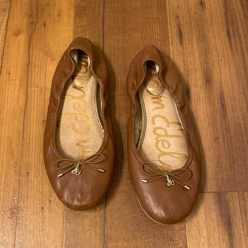 Sam Edelman Felicia Saddle Leather Flats